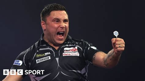 PDC World Championship 2021: Gary Anderson & Gerwyn Price .